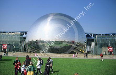 La Cite des Sciences in Paris, France.