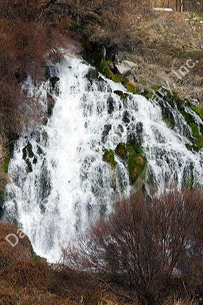 Thousand Springs along the Snake River near Hagerman, Idaho.