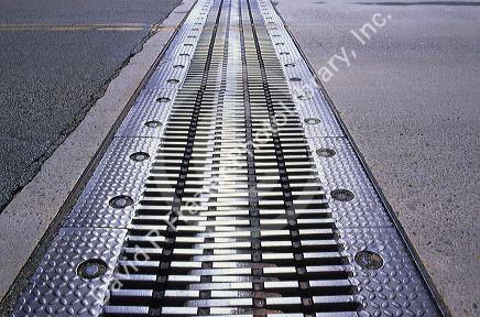 The expansion joint on a bridge in Idaho.
