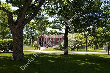 Luther Burbank birthplace in Greenfield Village at The Henry Ford in Dearborn, Michigan.