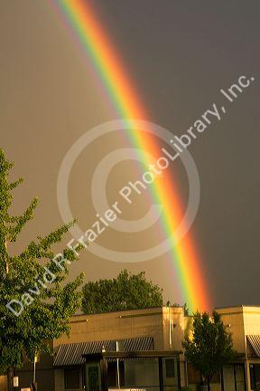 Rainbow in Boise, Idaho.