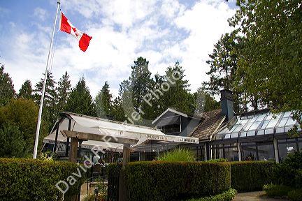 Sequoia Grill at the Teahouse in Stanley Park at Vancouver, British Columbia, Canada.