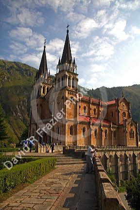 Basilica de Covadonga, Asturias, northwestern Spain.