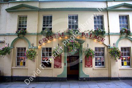 Crystal Palace pub in Bath, Somerset, England.
