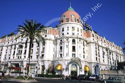 Negresco Hotel in Nice, France.