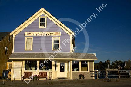 Sanders Fish Market in the town of Rye, New Hampshire, USA.