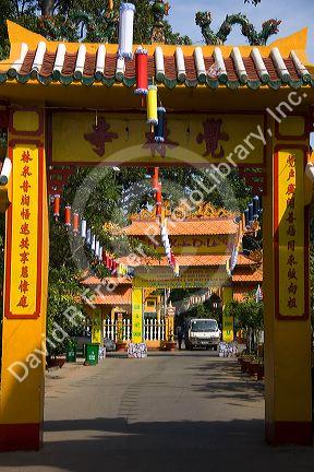 Giac Lam Pagoda Buddhist temple in Ho Chi Minh City, Vietnam.