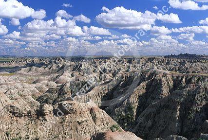 The Badlands Monument near Rapid City, South Dakota.