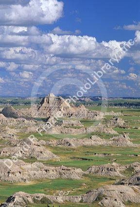 The Badlands Monument near Rapid City, South Dakota.