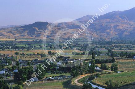 A view of Emmett Valley in Idaho.