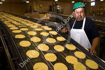 Corn tortilla processing factory located in Caldwell, Idaho, USA. 