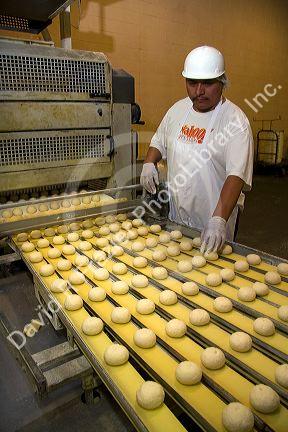Corn tortilla processing factory located in Caldwell, Idaho, USA. 