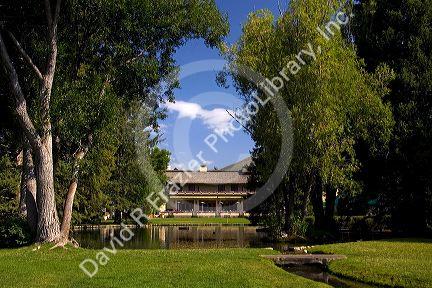 The Sun Valley Inn located in Sun Valley, Idaho, USA.