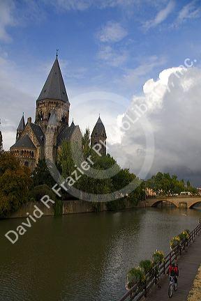 The Temple Neuf in Metz, France.