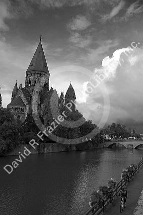The Temple Neuf in Metz, France.