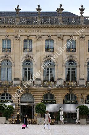 Grand Hotel at Place Stanislas in Nancy, Lorraine, France.