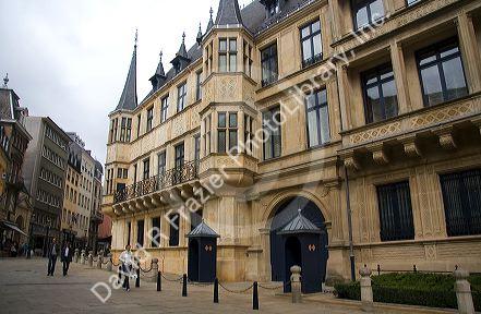 The Grand Ducal Palace in Luxembourg City, Luxembourg.