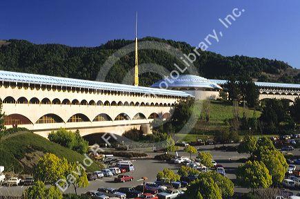 The Marin County Civic Center in California was designed by architect Frank Lloyd Wright.