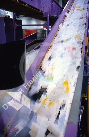 Regional automated mail sorting facility in Boise, Idaho.