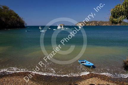 Pacific ocean at Playa Carrillo near Samara, Costa Rica.