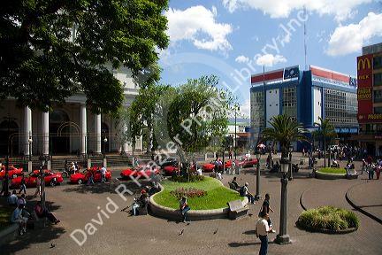 Parque Central in the city of San Jose, Costa Rica.