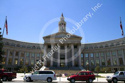The Denver City and County building in Denver, Colordao, USA.
