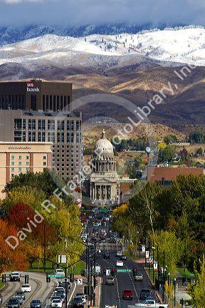 Autumn in Boise, Idaho, USA.