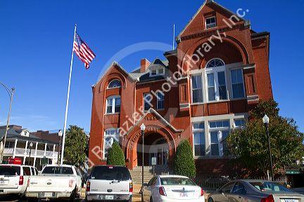 City Hall building in Oxford, Mississippi, USA.