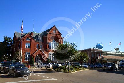 City Hall building in Oxford, Mississippi, USA.