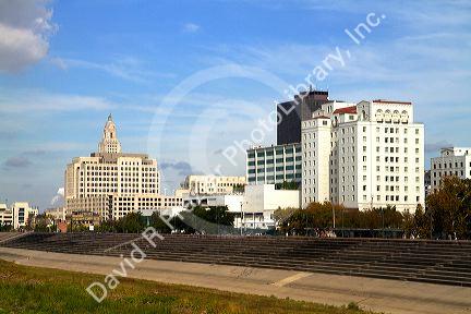 The city of Baton Rouge, Louisiana, USA.