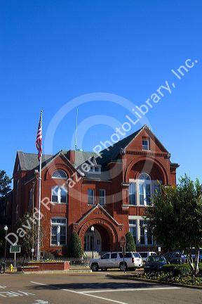 City Hall building in Oxford, Mississippi, USA.