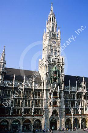 City Hall in Munich, Germany.
