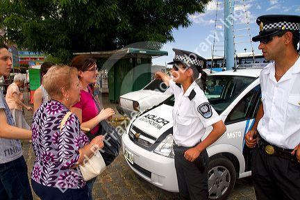 Metropolitan police of Buenos Aires, Argentina.