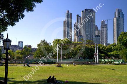 Skyscrapers at Puerto Madero in Buenos Aires, Argentina.