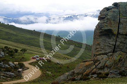 City of Rocks National Reserve and state park in Cassia County, Idaho, USA