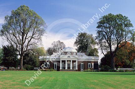 Monticello, the Thomas Jefferson estate in Virginia.