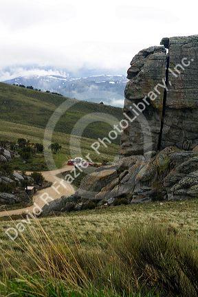 City of Rocks National Reserve and state park in Cassia County, Idaho, USA