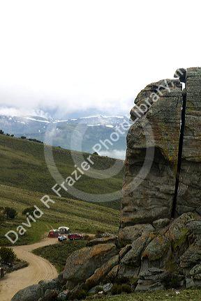 City of Rocks National Reserve and state park in Cassia County, Idaho, USA