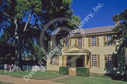 Historic home in Colonial Williamsburg, Virginia.