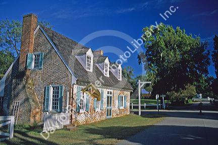 Restaurant in historic Yorktown, Virginia.