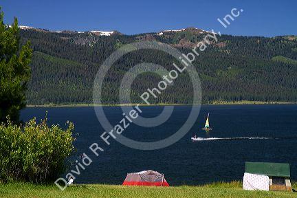 Summer at Lake Cascade located in Valley County, Idaho, USA.