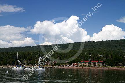 The bay at Grand Marais, Minnesota, USA.