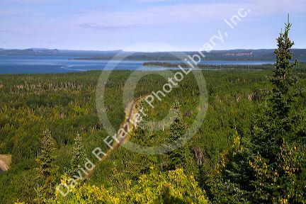 Kama Bay is the northern most portion of Lake Superior near Nipigon, Ontario, Canada.