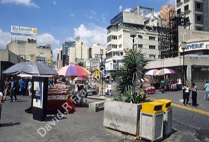 Sabana Grande in Caracas, Venezuela.