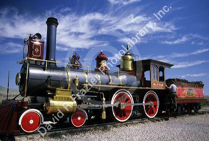 Golden Spike Monument in Promontory, Utah.