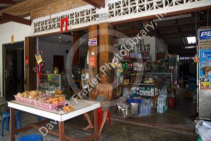 Rural market on the island of Ko Samui, Thailand.