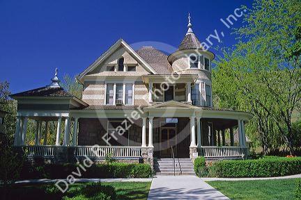 Bishop's house at Idaho State Penitentiary Old Pen Museum in Boise.