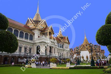 Charkri Mahaprasat hall at The Grand Palace in Bangkok, Thailand.