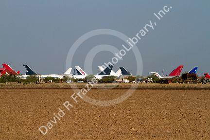 Pinal Airpark is a public use airport near Marana, Arizona, USA.  Commercial aircraft are stored at the site.