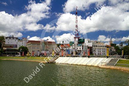 City scenic of Da Lat, Vietnam.